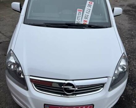 Белый Опель Зафира, объемом двигателя 1.8 л и пробегом 218 тыс. км за 7555 $, фото 13 на Automoto.ua