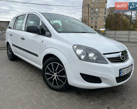 Білий Опель Зафіра, об'ємом двигуна 1.6 л та пробігом 244 тис. км за 6850 $, фото 10 на Automoto.ua