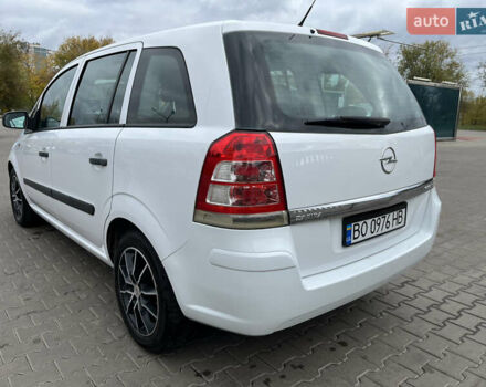 Білий Опель Зафіра, об'ємом двигуна 1.6 л та пробігом 244 тис. км за 6850 $, фото 7 на Automoto.ua