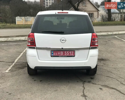 Белый Опель Зафира, объемом двигателя 1.8 л и пробегом 240 тыс. км за 7800 $, фото 13 на Automoto.ua