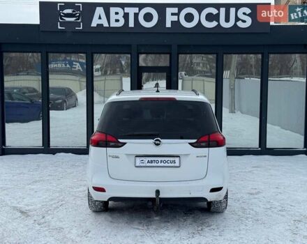 Белый Опель Зафира, объемом двигателя 1.96 л и пробегом 240 тыс. км за 8990 $, фото 6 на Automoto.ua