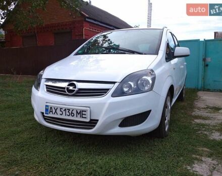 Білий Опель Зафіра, об'ємом двигуна 1.6 л та пробігом 250 тис. км за 6700 $, фото 1 на Automoto.ua