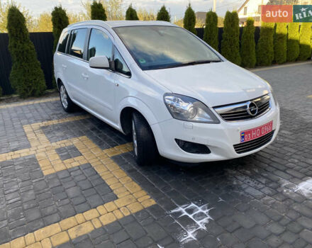 Белый Опель Зафира, объемом двигателя 1.8 л и пробегом 212 тыс. км за 7500 $, фото 11 на Automoto.ua