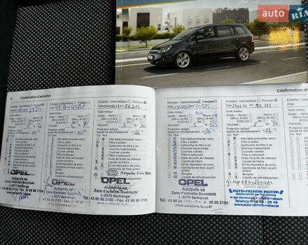 Білий Опель Зафіра, об'ємом двигуна 1.6 л та пробігом 125 тис. км за 7700 $, фото 20 на Automoto.ua