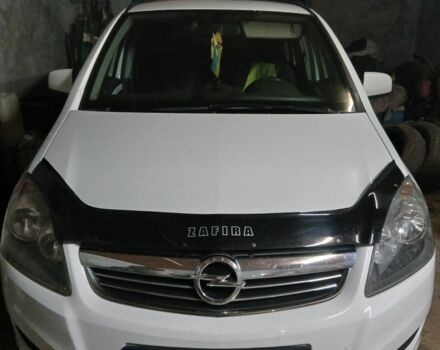 Белый Опель Зафира, объемом двигателя 1.7 л и пробегом 180 тыс. км за 7500 $, фото 1 на Automoto.ua