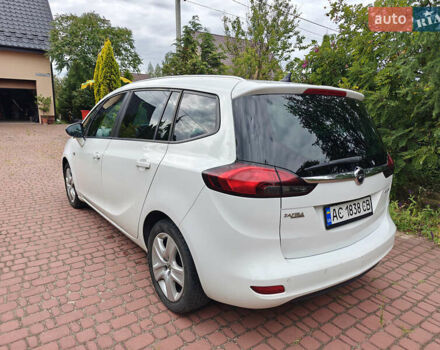 Білий Опель Зафіра, об'ємом двигуна 1.6 л та пробігом 286 тис. км за 9500 $, фото 4 на Automoto.ua