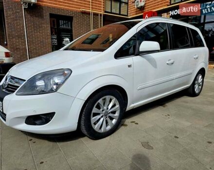 Белый Опель Зафира, объемом двигателя 1.69 л и пробегом 284 тыс. км за 7890 $, фото 6 на Automoto.ua