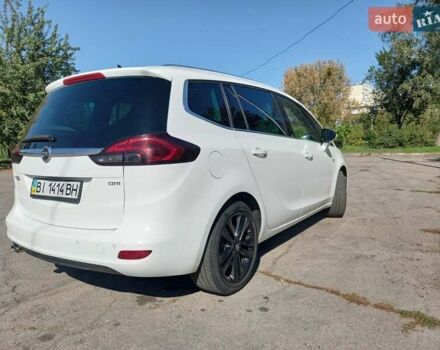 Белый Опель Зафира, объемом двигателя 1.96 л и пробегом 230 тыс. км за 11500 $, фото 2 на Automoto.ua