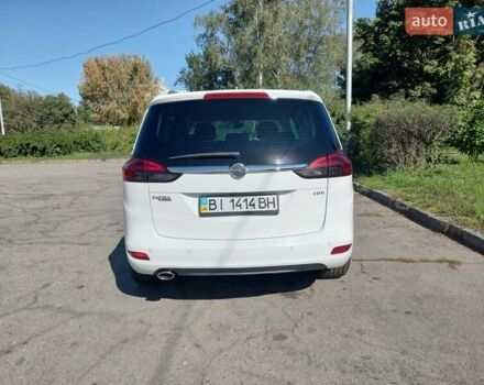 Белый Опель Зафира, объемом двигателя 1.96 л и пробегом 230 тыс. км за 11500 $, фото 11 на Automoto.ua