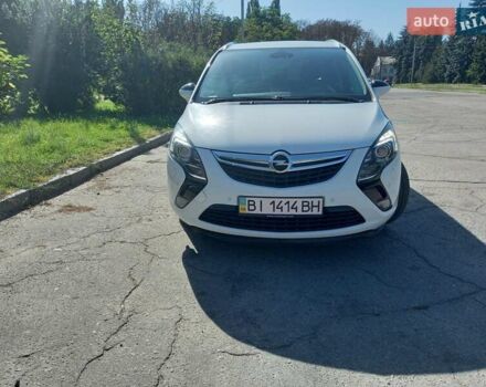 Белый Опель Зафира, объемом двигателя 1.96 л и пробегом 230 тыс. км за 11500 $, фото 5 на Automoto.ua