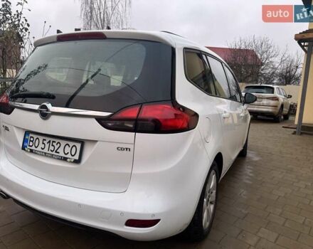 Белый Опель Зафира, объемом двигателя 1.96 л и пробегом 255 тыс. км за 11900 $, фото 1 на Automoto.ua