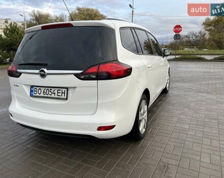 Белый Опель Зафира, объемом двигателя 1.6 л и пробегом 106 тыс. км за 13900 $, фото 7 на Automoto.ua