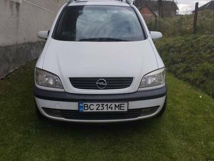Опель Зафира 1999 в Дрогобыче на Automoto.ua Белый Опель Зафира, объемом двигателя 1.8 л и пробегом 264 тыс. км за 2650 $, фото 1 на Automoto.ua