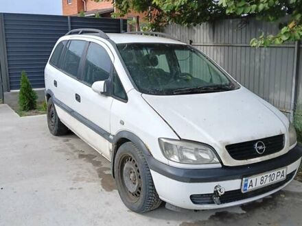 Опель Зафира 1999 в Броварах на Automoto.ua Белый Опель Зафира, объемом двигателя 1.8 л и пробегом 399 тыс. км за 1200 $, фото 1 на Automoto.ua