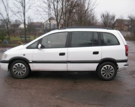 Білий Опель Зафіра, об'ємом двигуна 2 л та пробігом 500 тис. км за 2800 $, фото 1 на Automoto.ua