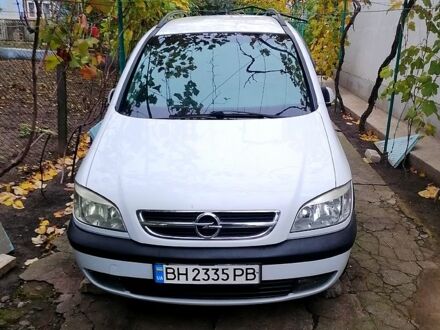 Белый Опель Зафира, объемом двигателя 1.6 л и пробегом 250 тыс. км за 4500 $, фото 1 на Automoto.ua