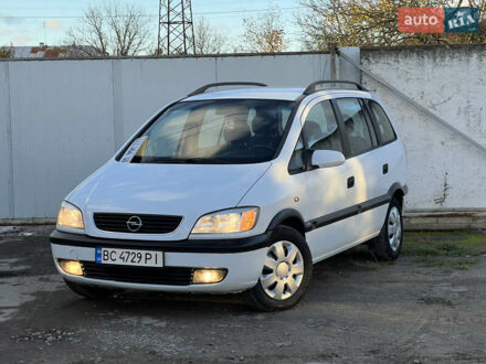 Опель Зафира 2003 в Дрогобыче на Automoto.ua Белый Опель Зафира, объемом двигателя 1.6 л и пробегом 316 тыс. км за 3650 $, фото 1 на Automoto.ua