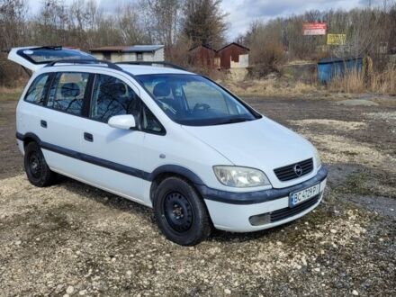 Опель Зафіра 2003 у Трускавце на Automoto.ua Білий Опель Зафіра, об'ємом двигуна 1.6 л та пробігом 315 тис. км за 3950 $, фото 1 на Automoto.ua