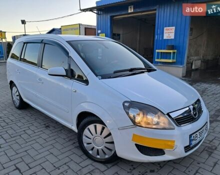 Белый Опель Зафира, объемом двигателя 1.9 л и пробегом 314 тыс. км за 4500 $, фото 1 на Automoto.ua