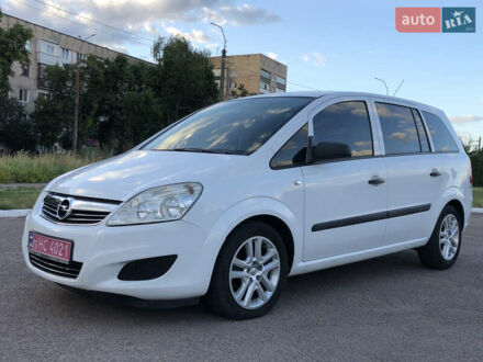 Білий Опель Зафіра, об'ємом двигуна 1.9 л та пробігом 236 тис. км за 7499 $, фото 1 на Automoto.ua