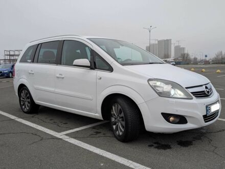 Білий Опель Зафіра, об'ємом двигуна 1.6 л та пробігом 211 тис. км за 7000 $, фото 1 на Automoto.ua