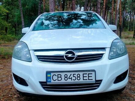 Білий Опель Зафіра, об'ємом двигуна 1.7 л та пробігом 220 тис. км за 6000 $, фото 1 на Automoto.ua