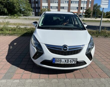 Білий Опель Зафіра, об'ємом двигуна 2 л та пробігом 283 тис. км за 5500 $, фото 1 на Automoto.ua
