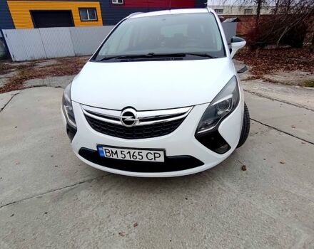 Белый Опель Зафира, объемом двигателя 1.6 л и пробегом 205 тыс. км за 8700 $, фото 1 на Automoto.ua