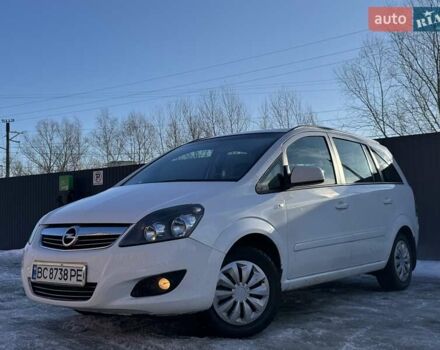 Белый Опель Зафира, объемом двигателя 1.8 л и пробегом 286 тыс. км за 6750 $, фото 1 на Automoto.ua