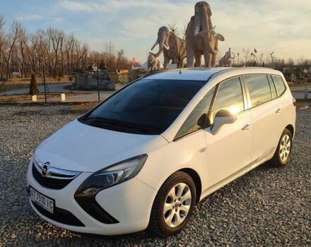 Белый Опель Зафира, объемом двигателя 1.6 л и пробегом 279 тыс. км за 7800 $, фото 1 на Automoto.ua