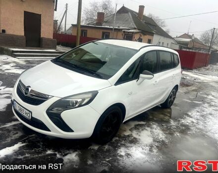 Белый Опель Зафира, объемом двигателя 2 л и пробегом 21200 тыс. км за 9500 $, фото 1 на Automoto.ua