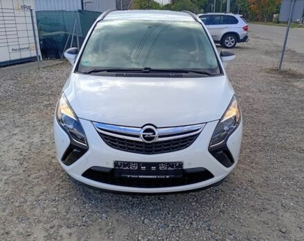 Белый Опель Зафира, объемом двигателя 1.8 л и пробегом 213 тыс. км за 7600 $, фото 1 на Automoto.ua