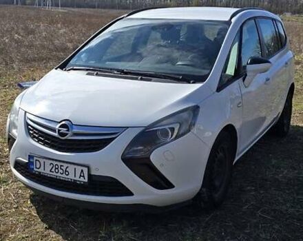 Белый Опель Зафира, объемом двигателя 1.6 л и пробегом 268 тыс. км за 9250 $, фото 1 на Automoto.ua