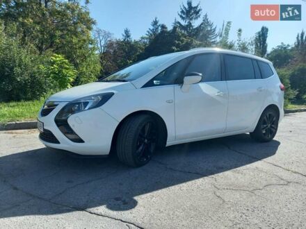 Білий Опель Зафіра, об'ємом двигуна 1.96 л та пробігом 230 тис. км за 11500 $, фото 1 на Automoto.ua