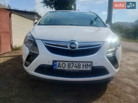 Білий Опель Зафіра, об'ємом двигуна 1.6 л та пробігом 212 тис. км за 11800 $, фото 1 на Automoto.ua
