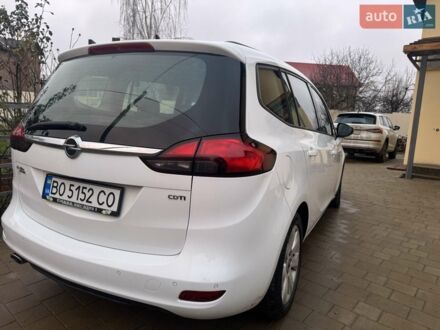 Білий Опель Зафіра, об'ємом двигуна 1.96 л та пробігом 255 тис. км за 9800 $, фото 1 на Automoto.ua