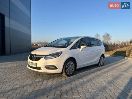 Опель Зафіра 2018 у Львові на Automoto.ua Білий Опель Зафіра, об'ємом двигуна 1.6 л та пробігом 205 тис. км за 13300 $, фото 1 на Automoto.ua