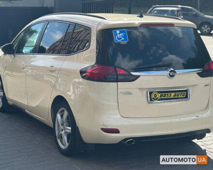 Бежевый Опель Зафира, объемом двигателя 2 л и пробегом 380 тыс. км за 7200 $, фото 3 на Automoto.ua