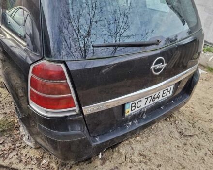 Черный Опель Зафира, объемом двигателя 1.6 л и пробегом 300 тыс. км за 2700 $, фото 2 на Automoto.ua