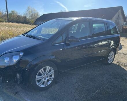 Чорний Опель Зафіра, об'ємом двигуна 1.9 л та пробігом 188 тис. км за 3900 $, фото 1 на Automoto.ua