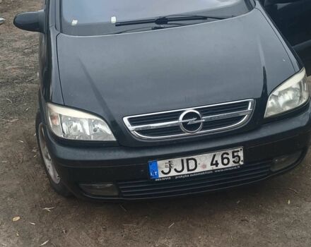 Черный Опель Зафира, объемом двигателя 2.2 л и пробегом 260 тыс. км за 2500 $, фото 7 на Automoto.ua