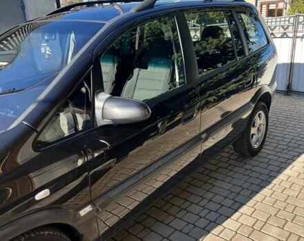 Черный Опель Зафира, объемом двигателя 2 л и пробегом 349 тыс. км за 3999 $, фото 19 на Automoto.ua