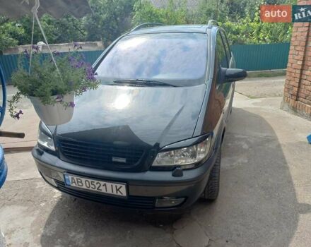 Черный Опель Зафира, объемом двигателя 1.8 л и пробегом 250 тыс. км за 4600 $, фото 4 на Automoto.ua