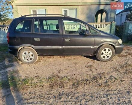 Чорний Опель Зафіра, об'ємом двигуна 2 л та пробігом 400 тис. км за 3300 $, фото 12 на Automoto.ua