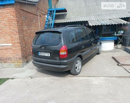 Черный Опель Зафира, объемом двигателя 1.8 л и пробегом 250 тыс. км за 4600 $, фото 2 на Automoto.ua