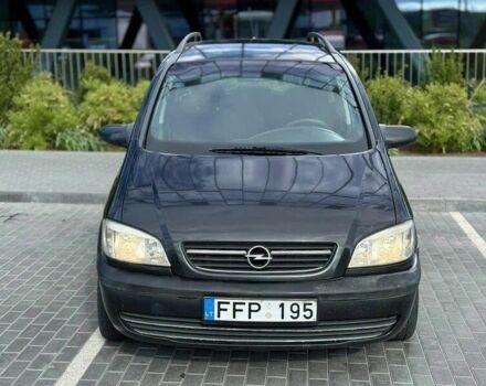 Черный Опель Зафира, объемом двигателя 2 л и пробегом 285 тыс. км за 1600 $, фото 3 на Automoto.ua