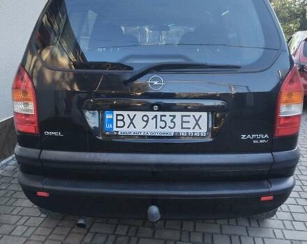 Черный Опель Зафира, объемом двигателя 2 л и пробегом 349 тыс. км за 3999 $, фото 5 на Automoto.ua