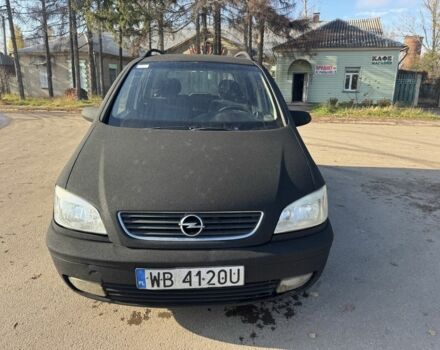Чорний Опель Зафіра, об'ємом двигуна 2 л та пробігом 280 тис. км за 1400 $, фото 1 на Automoto.ua
