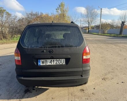 Чорний Опель Зафіра, об'ємом двигуна 2 л та пробігом 280 тис. км за 1400 $, фото 5 на Automoto.ua