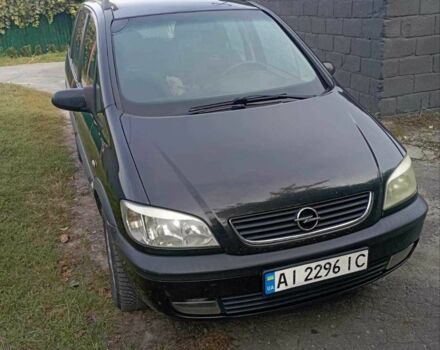 Чорний Опель Зафіра, об'ємом двигуна 2 л та пробігом 245 тис. км за 2613 $, фото 1 на Automoto.ua